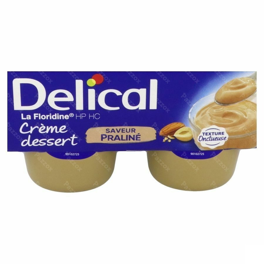 Delical Creme Dessert La Floridine Praline 4x200g