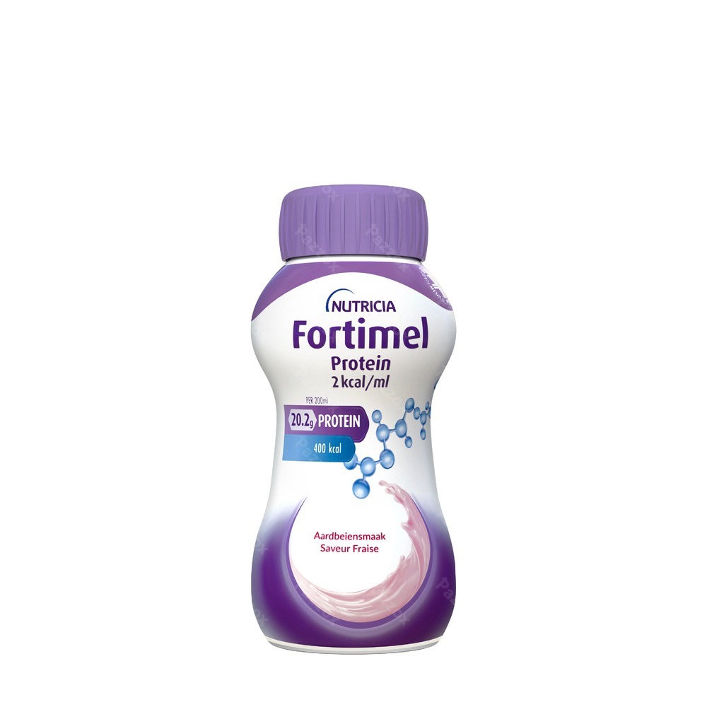 Fortimel Protein 2kcal Aardbei 4x200ml