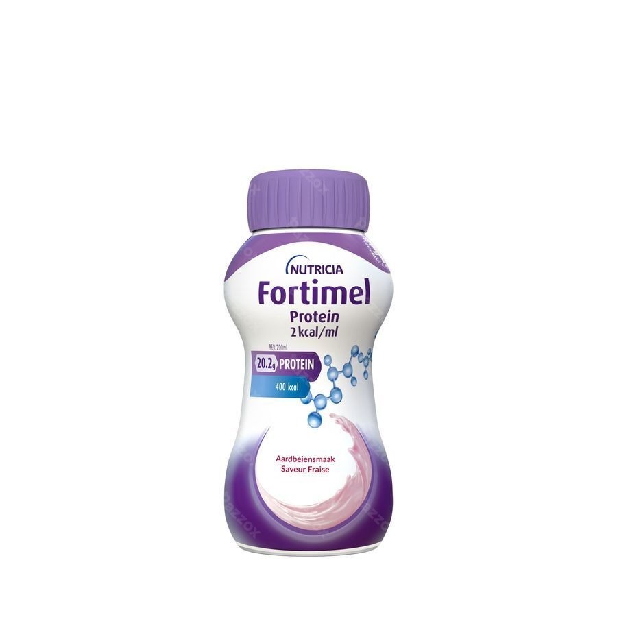 Fortimel Protein 2kcal Aardbei 4x200ml