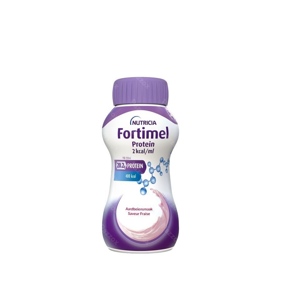 Fortimel Protein 2kcal Aardbei 4x200ml