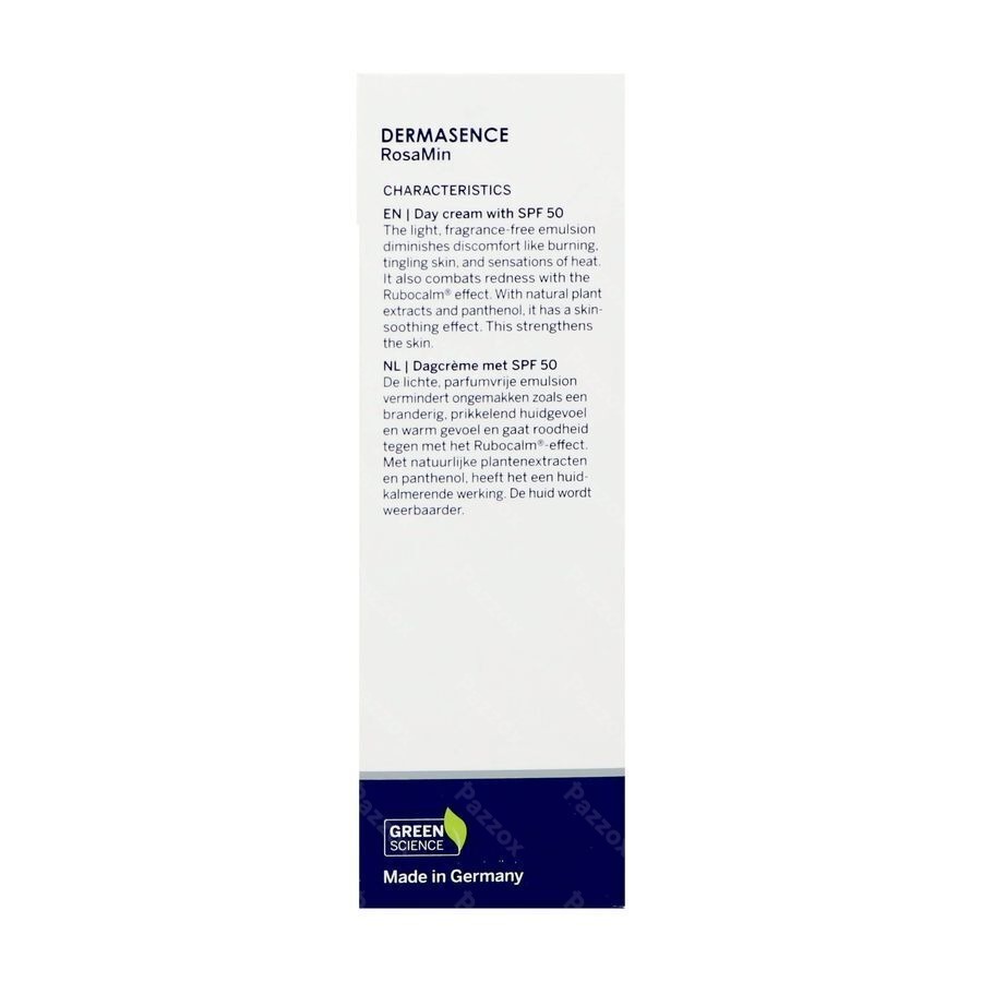 Dermasence Rosamin Day Cream Spf50 50ml