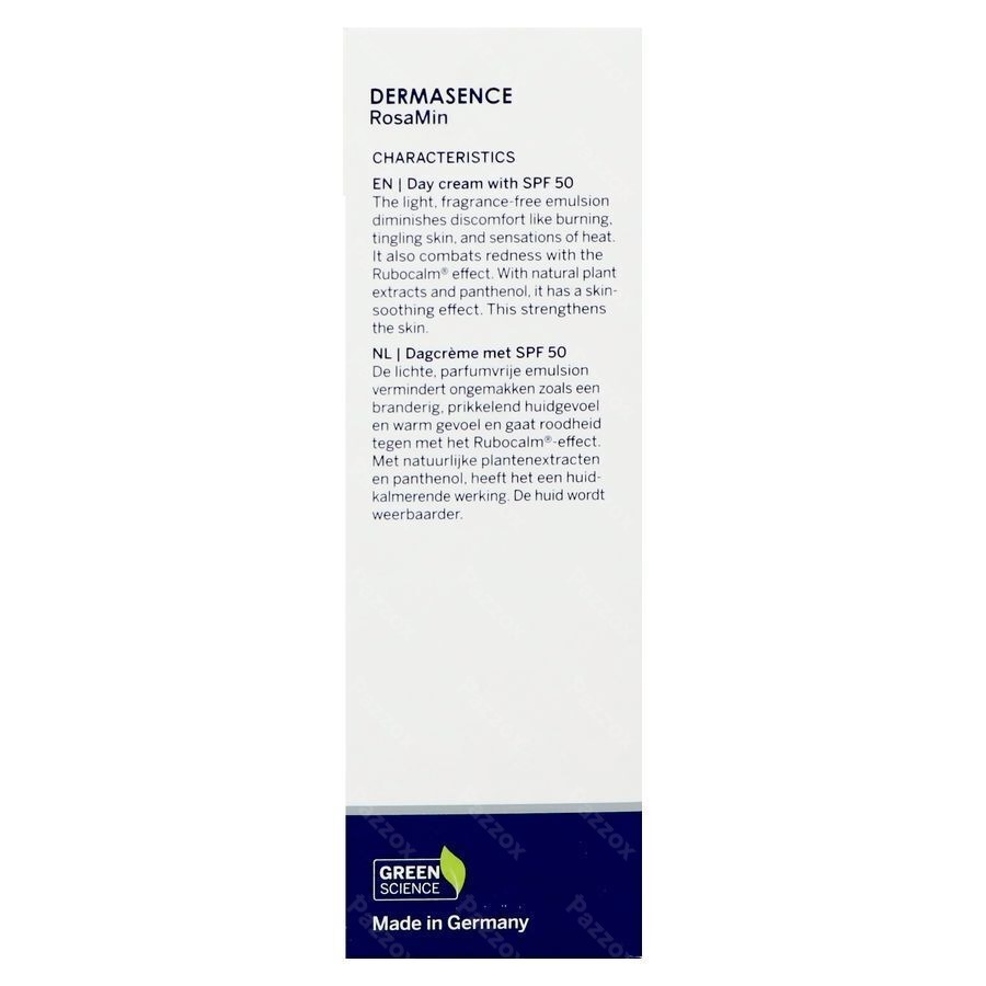 Dermasence Rosamin Day Cream Spf50 50ml