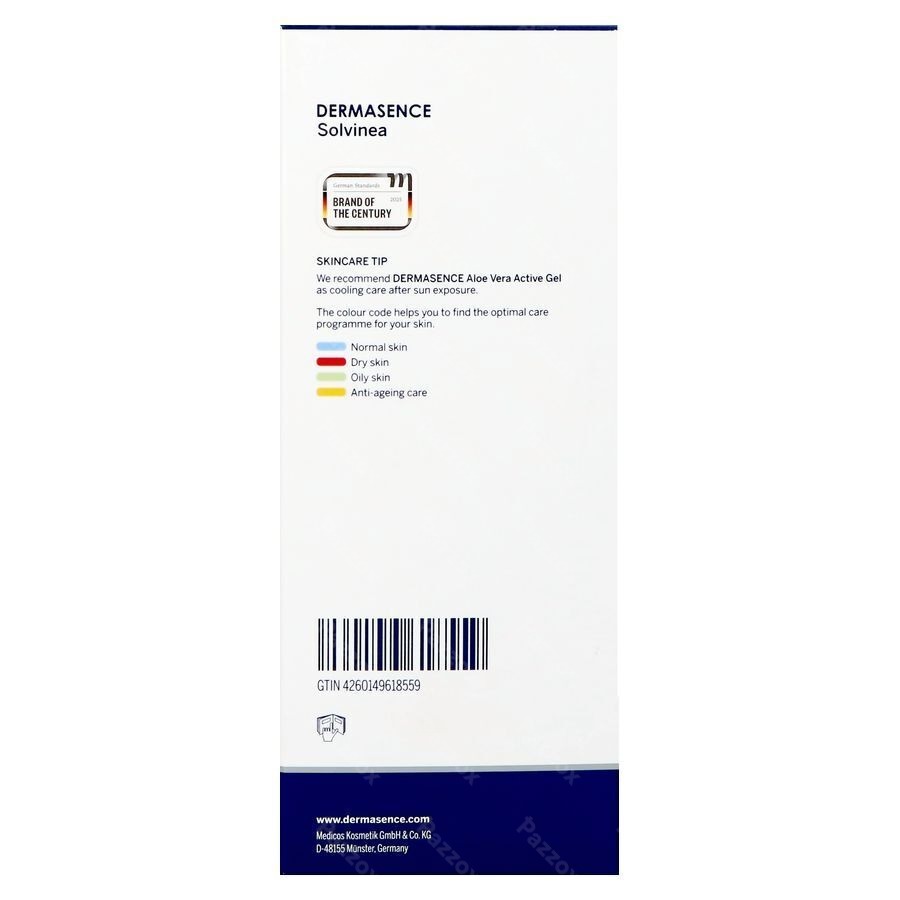 Dermasence Solvinea Med Spf50+ 150ml