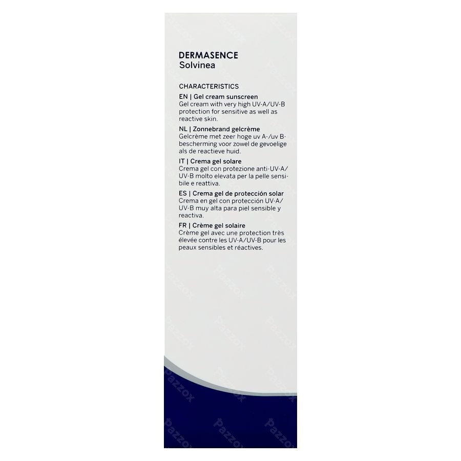 Dermasence Solvinea Med Spf50+ 150ml