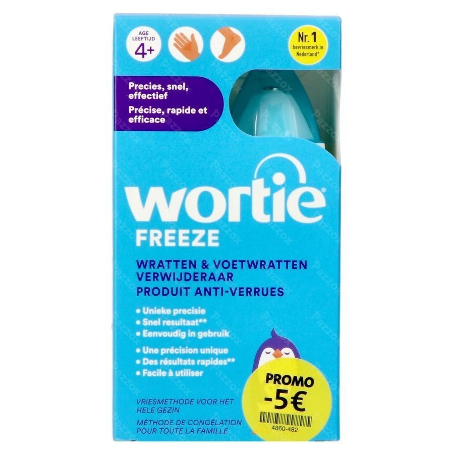 Wortie Freeze Wrattenverwijderaar 50ml -5€