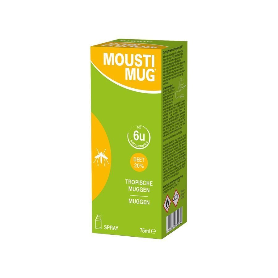 Moustimug 20% Deet Spray 75ml