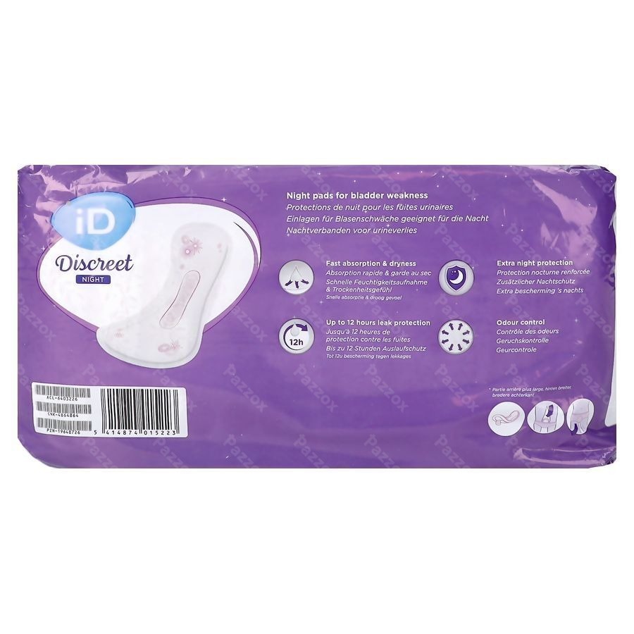 Id Discreet Maxi Night 12