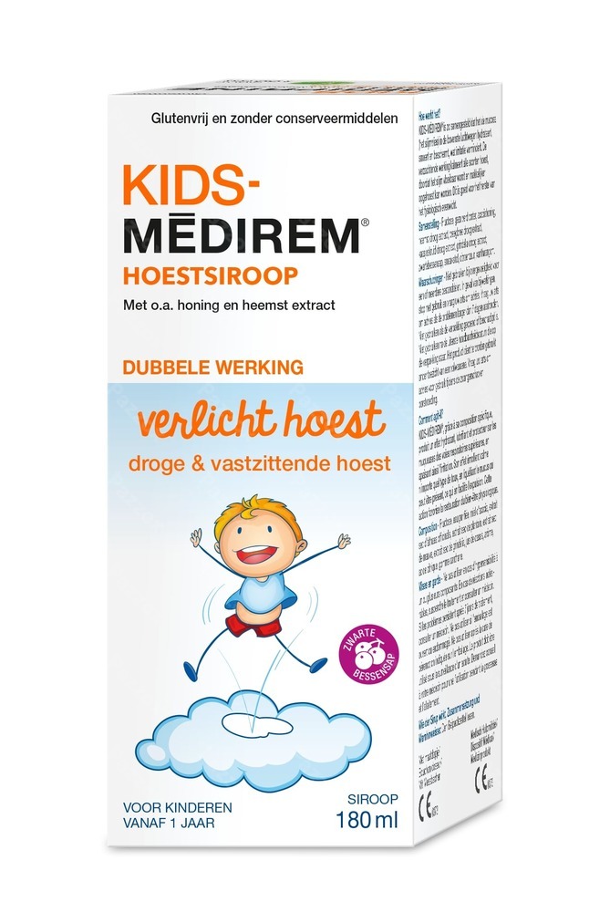 Kids Medirem Hoestsiroop 180ml