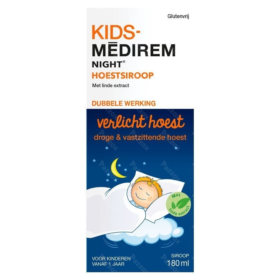 Kids Medirem Night Hoestsiroop 180ml