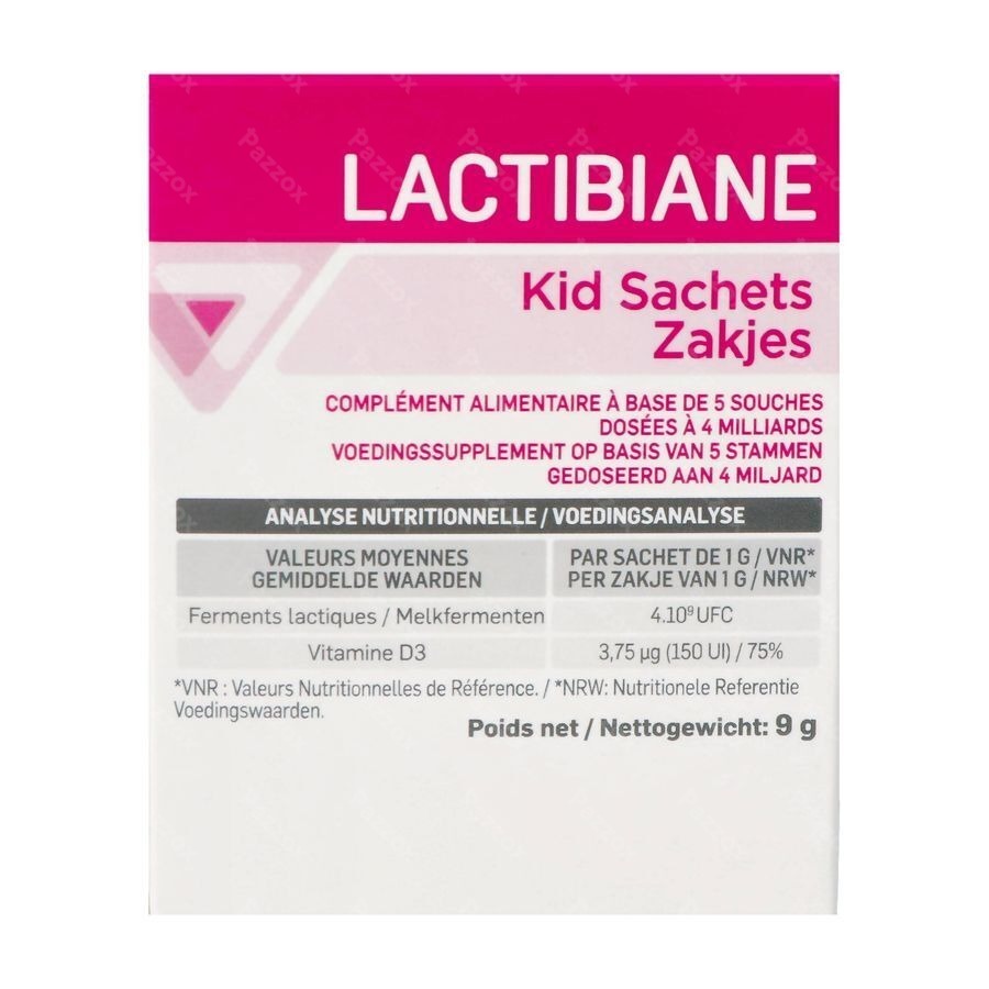 Lactibiane Kid Zakjes 10x1g Nf