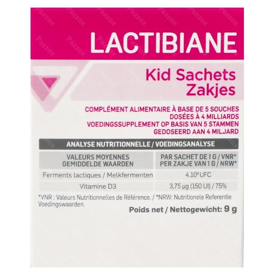 Lactibiane Kid Zakjes 10x1g Nf