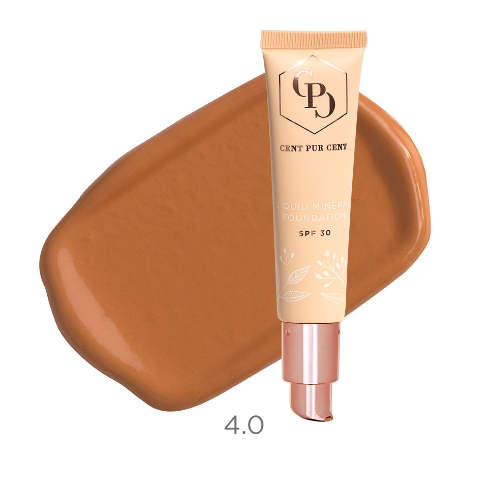 Cent Pur Cent Liquid Mineral Foundation 4.0 30ml