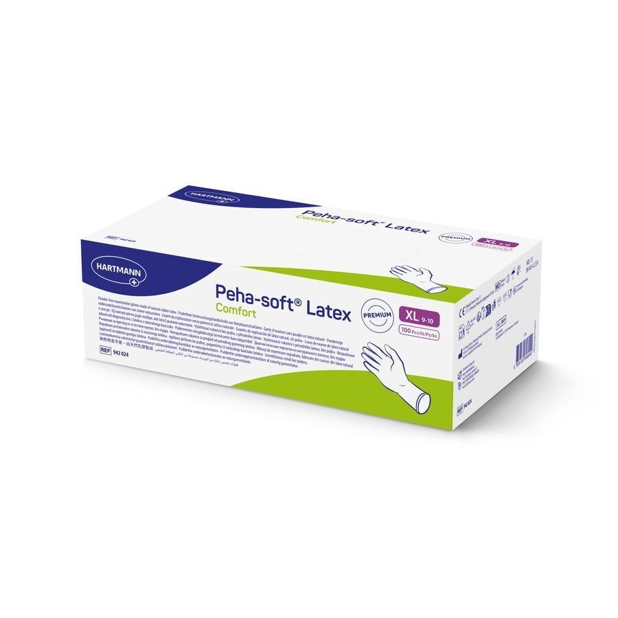 Peha Soft Handschoen Latex Comfort Xl 100 942024