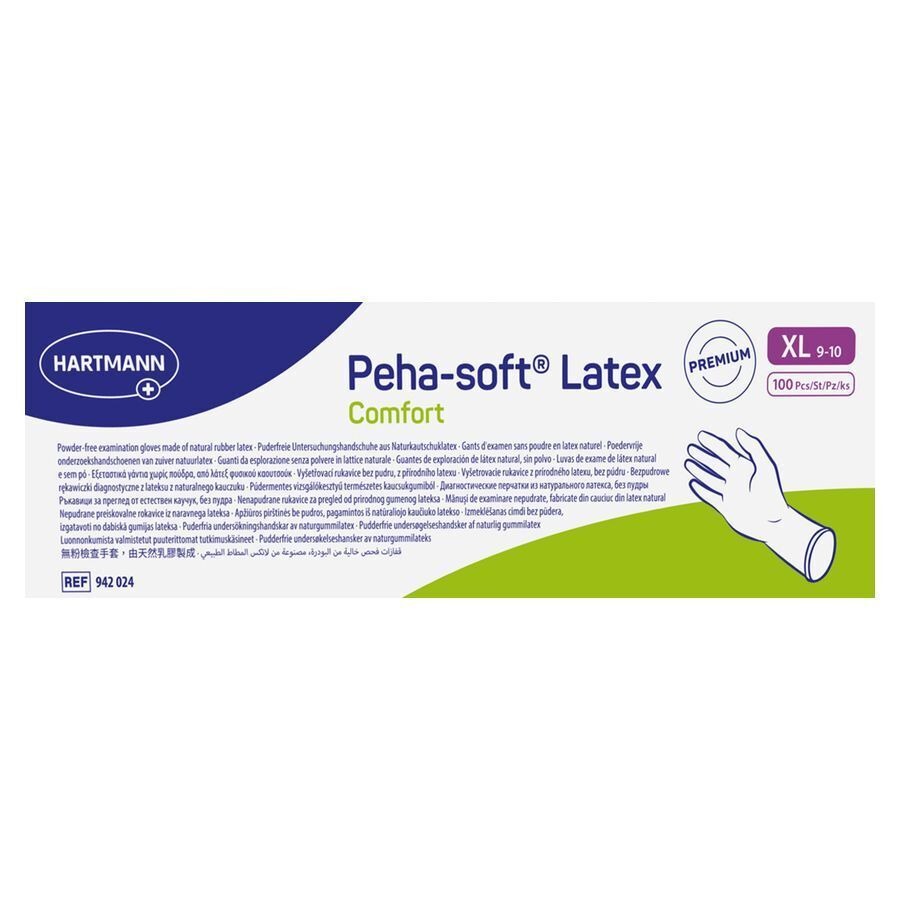 Peha Soft Handschoen Latex Comfort Xl 100 942024