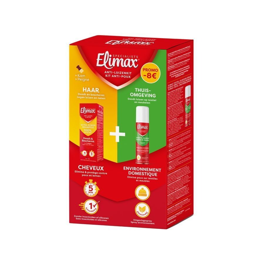 Elimax Anti-Luizen Kit 2 Producten