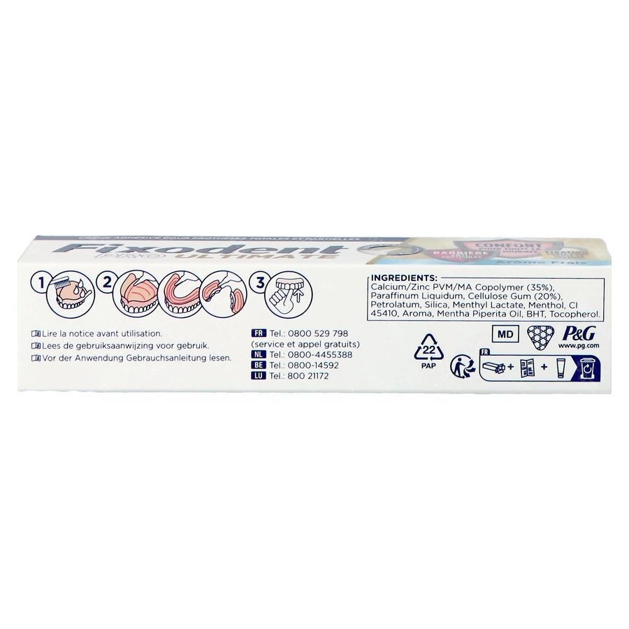 Fixodent Pro Ultimate Fresh Tube 40g