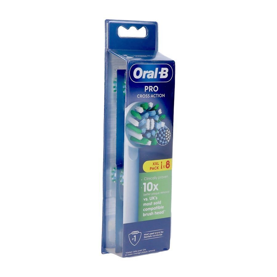 Oral-B Refill EB50 XF Cross Action Opzetborstels 8