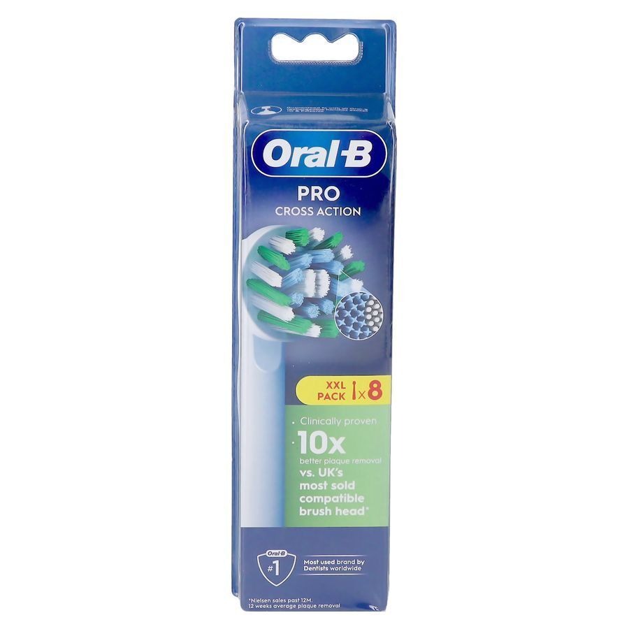 Oral-B Refill EB50 XF Cross Action Opzetborstels 8