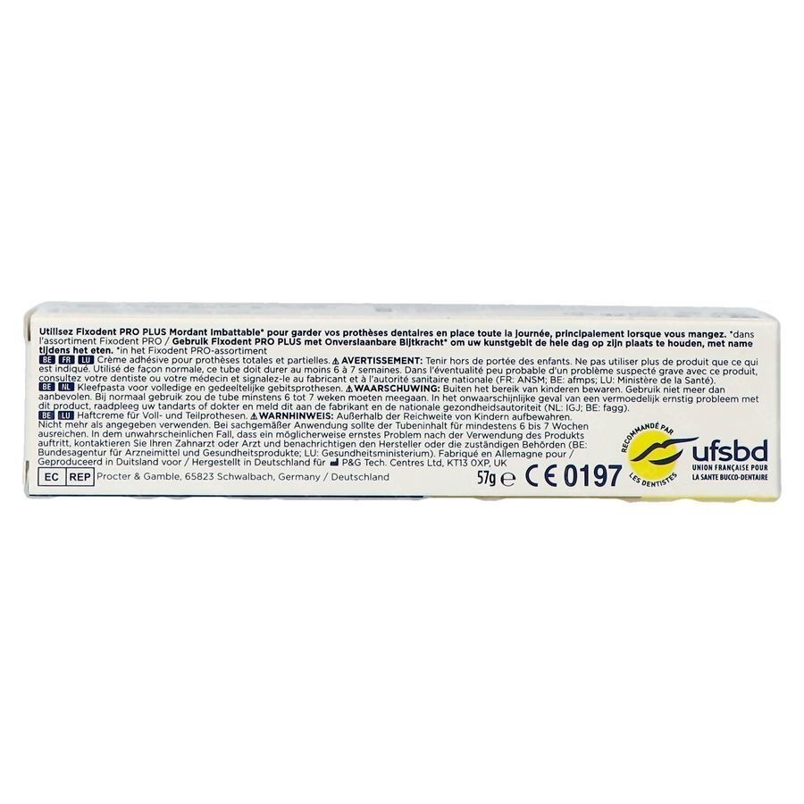 Fixodent Proplus Unbeatable Bite Tube 57g