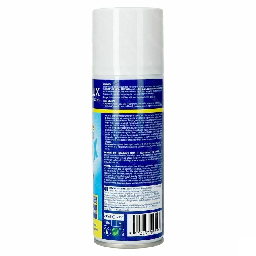 Zeroxx One Shot Spray 200ml