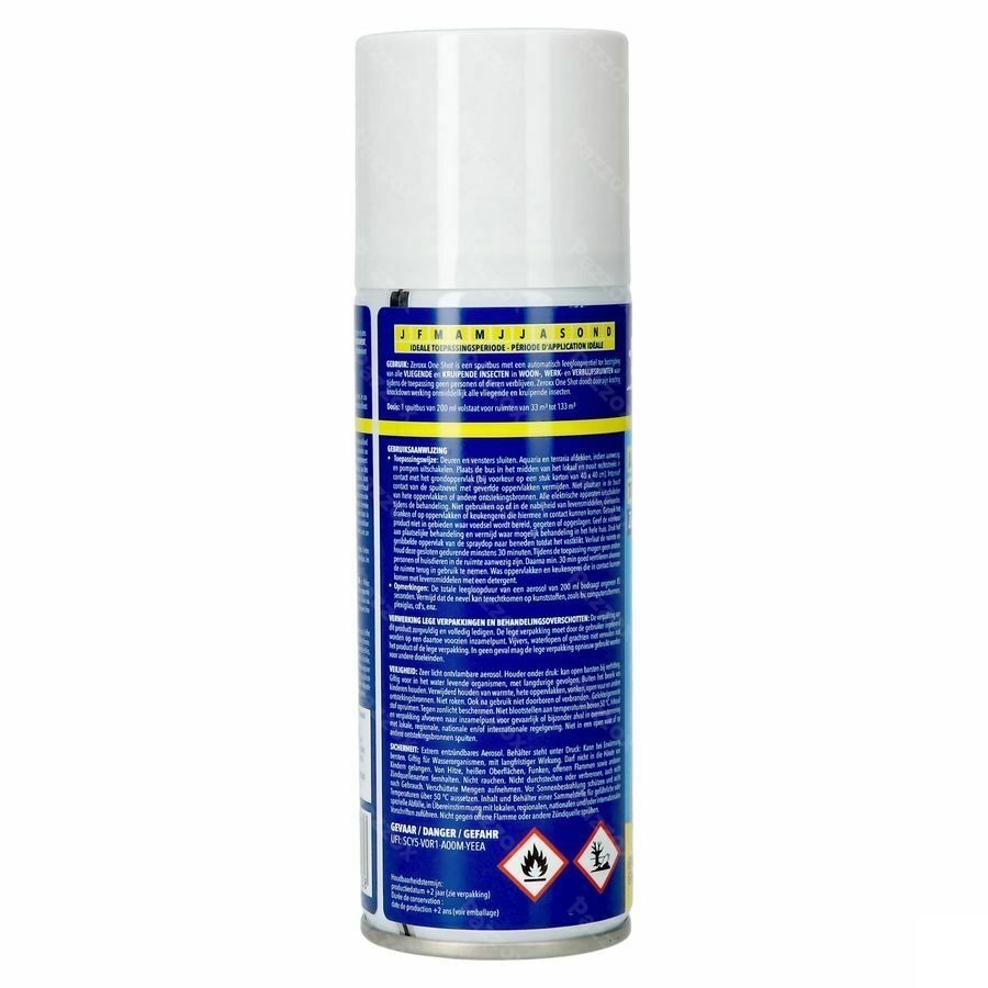 Zeroxx One Shot Spray 200ml
