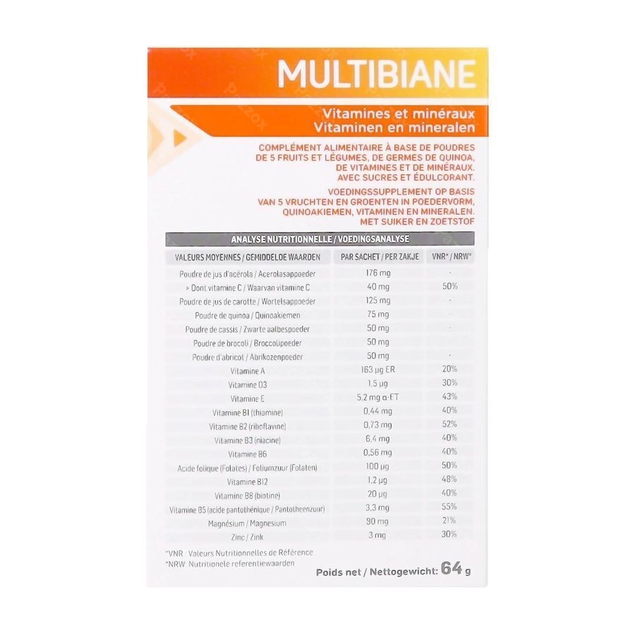 Multibiane Kid Zakjes 20 Nf