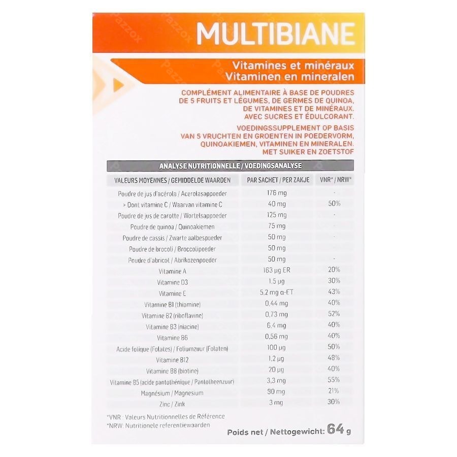 Multibiane Kid Zakjes 20 Nf