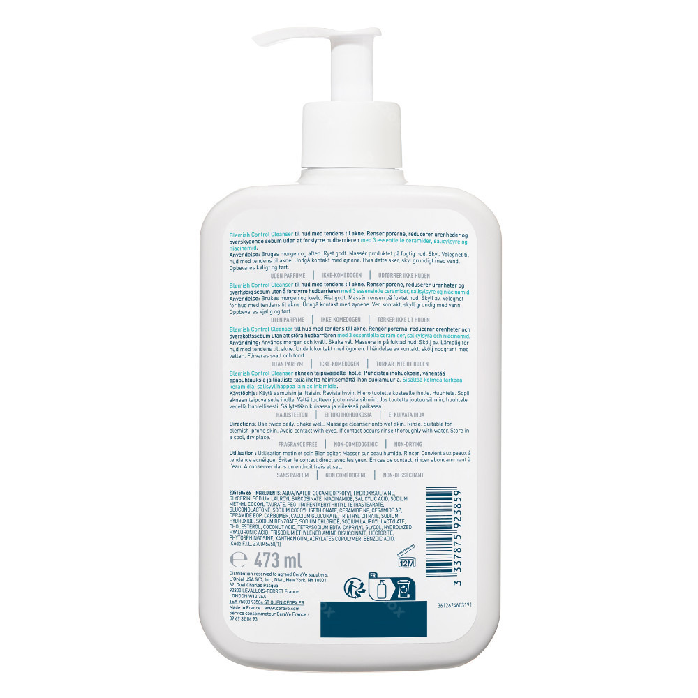 CeraVe Anti-Onzuiverheden Reinigingsgel 473ml