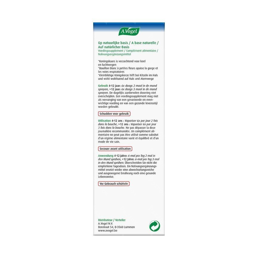 A. Vogel Spray Kriebel In De Keel 30ml