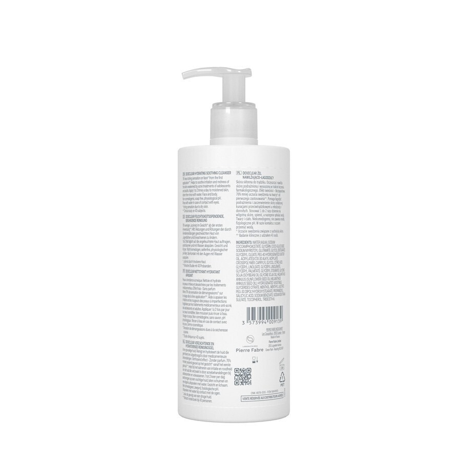 Dexeclear Verzachtende Hydraterende Reinigingsgel 400ml