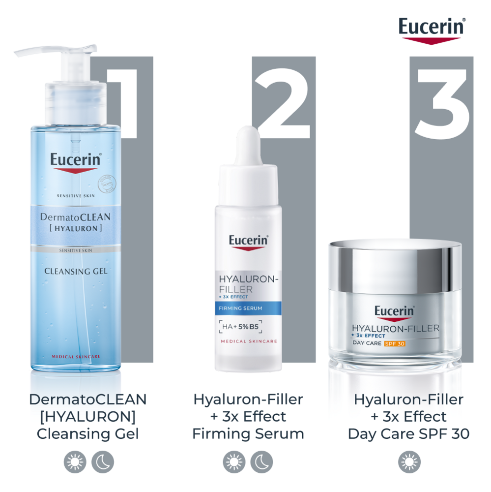 Eucerin Hyaluron-Filler 3x Effect Dagcrème SPF30 Navulling 50ml