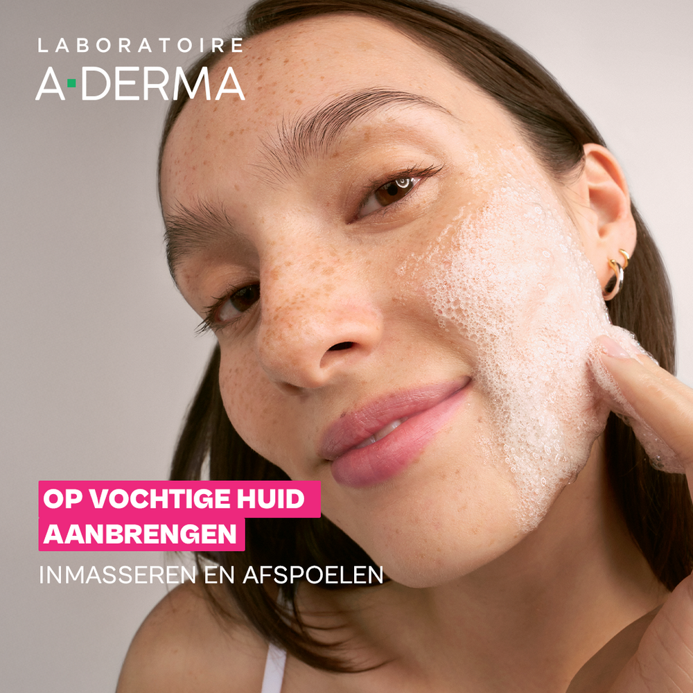 A-Derma Exomega Gezicht Kalmerende Reinigingsgel Huid met neiging tot atopisch eczeem 200 ml