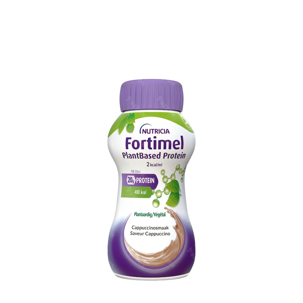 Fortimel Plantbased Protein 2Kcal Capuccinosmaak 4x200ml