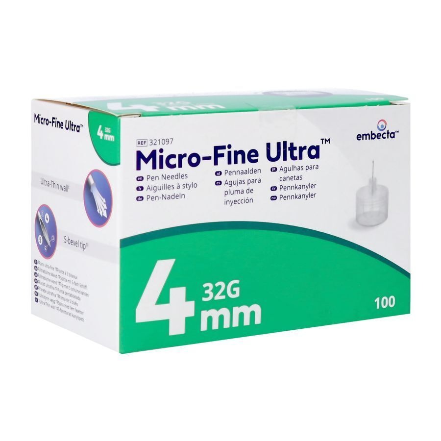 Microfine Ultra Pennaald 4mm 32g 100