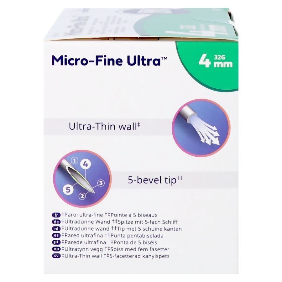 Microfine Ultra Pennaald 4mm 32g 100