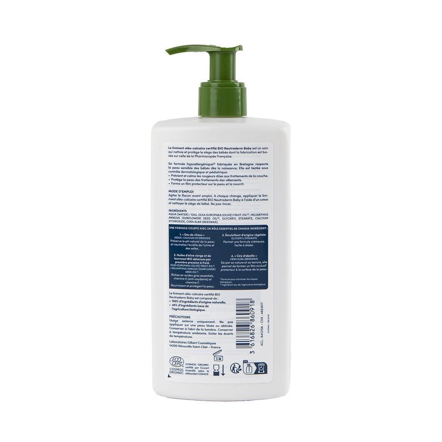 Neutraderm Baby Bio Liniment Pompe 480ml