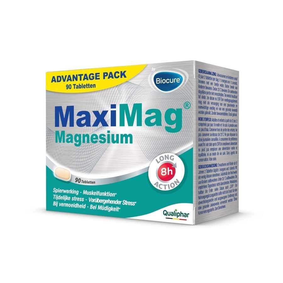 MaxiMag Magnesium 90 Tabletten afbeelding