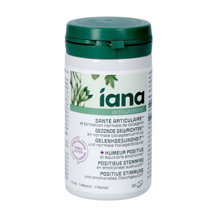 Iana Gezonde Gewrichten & Positieve Stemming 60 Tabletten