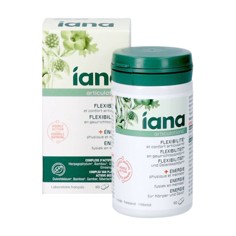 Iana Flexibiliteit & Energie 60 Tabletten
