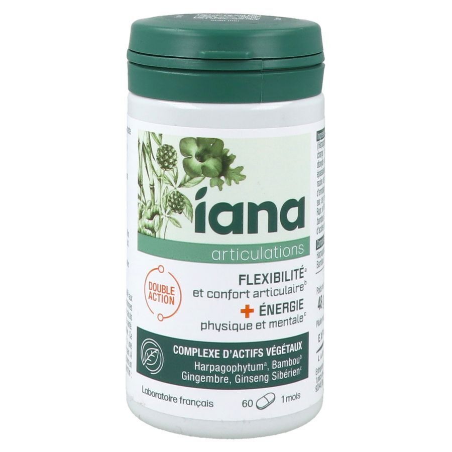 Iana Flexibiliteit & Energie 60 Tabletten