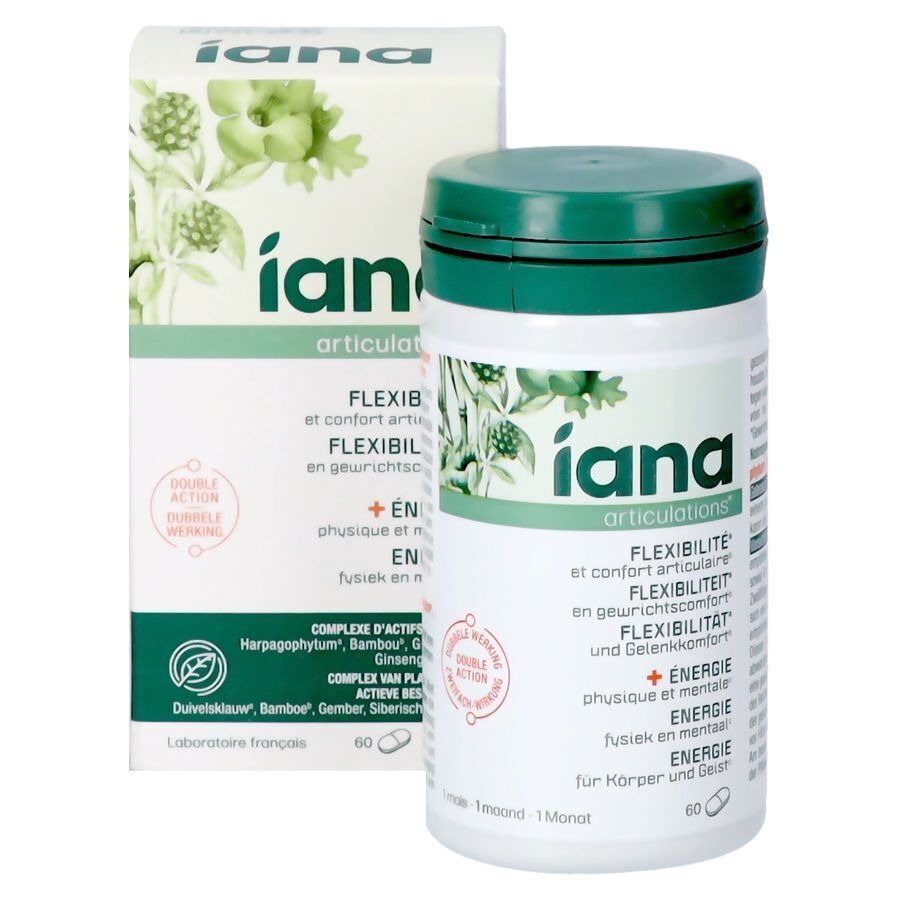 Iana Flexibiliteit & Energie 60 Tabletten