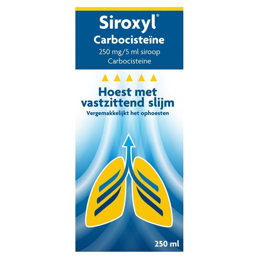 Siroxyl Carbocisteine 250mg/5ml Siroop 250ml
