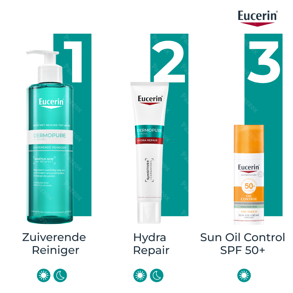 Eucerin Dermopure Clinical Hydra Repair Droge Huid door Behandeling 40ml