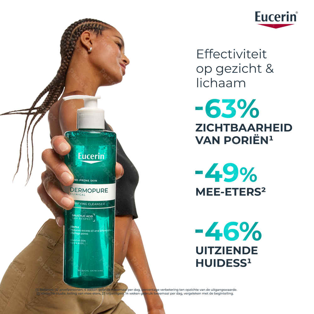 Eucerin Dermopure Clinical Zuiverende Reiniging 400ml