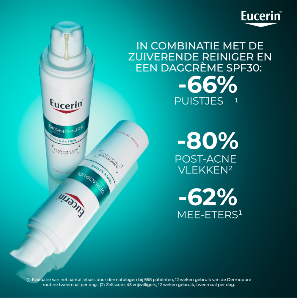 Eucerin Dermopure Clinical Triple Action Fluide 40ml