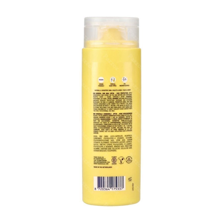 Tenue Soleil Minerale Zonnecrème SPF30 125ml