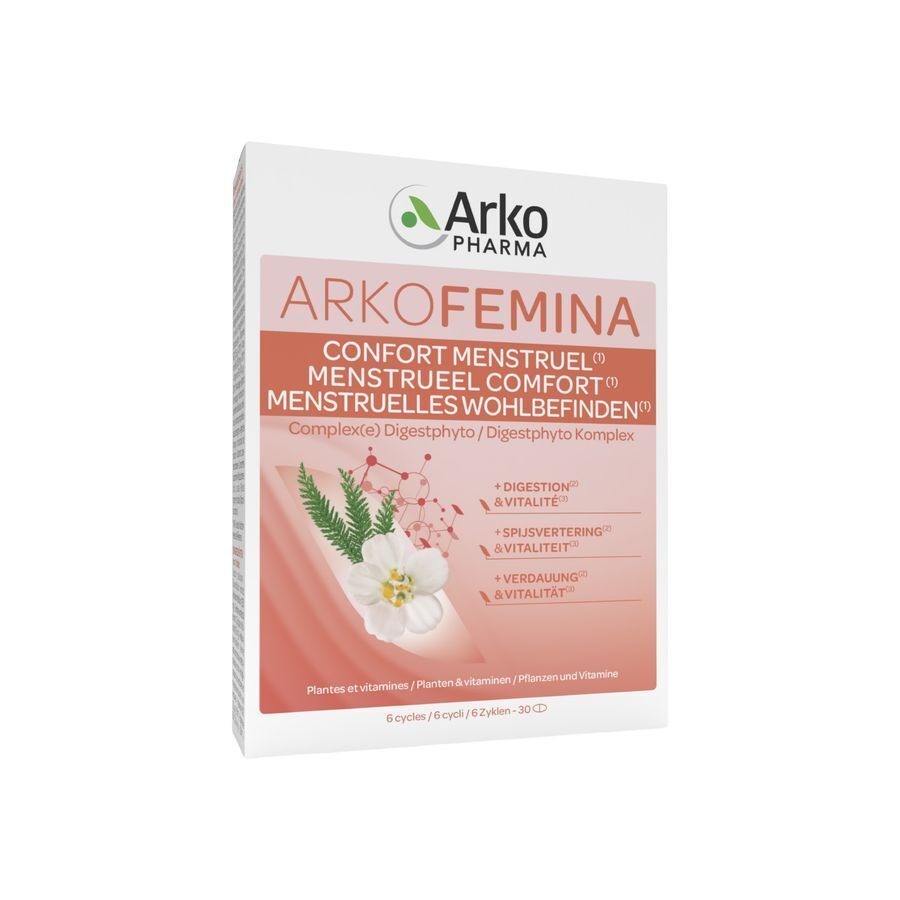 Arkofemina Menstrueel Comfort 30 Tabletten