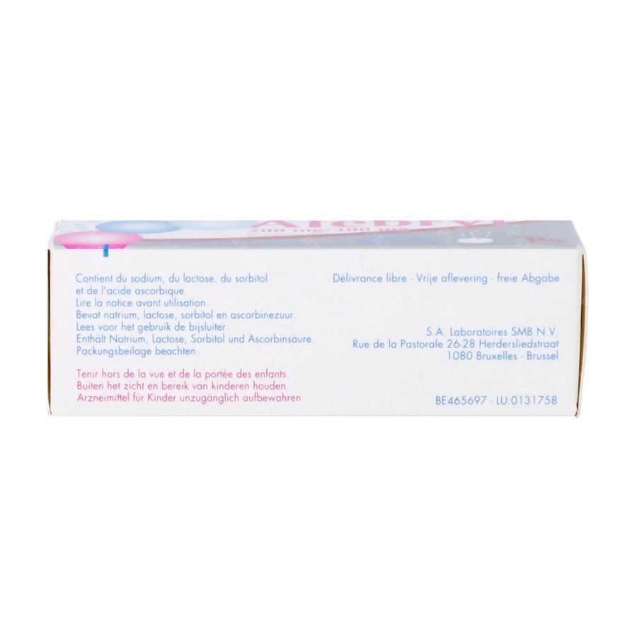 Afebryl 200mg/300mg 16 Bruistabletten