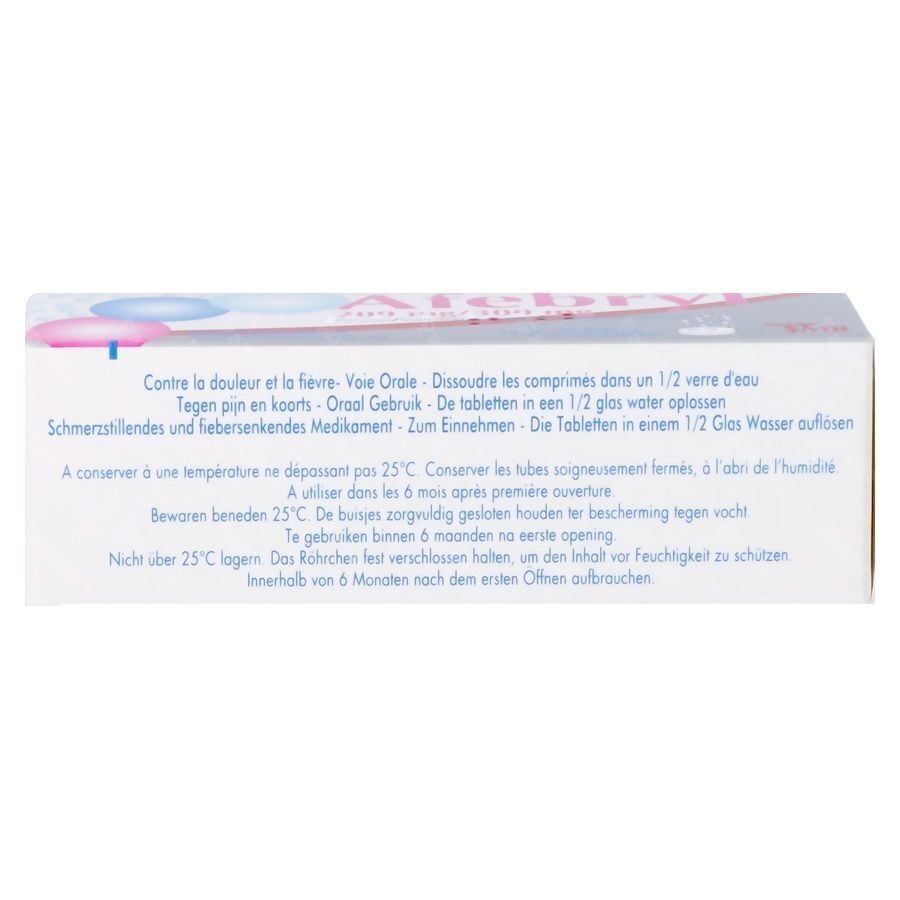 Afebryl 200mg/300mg 16 Bruistabletten