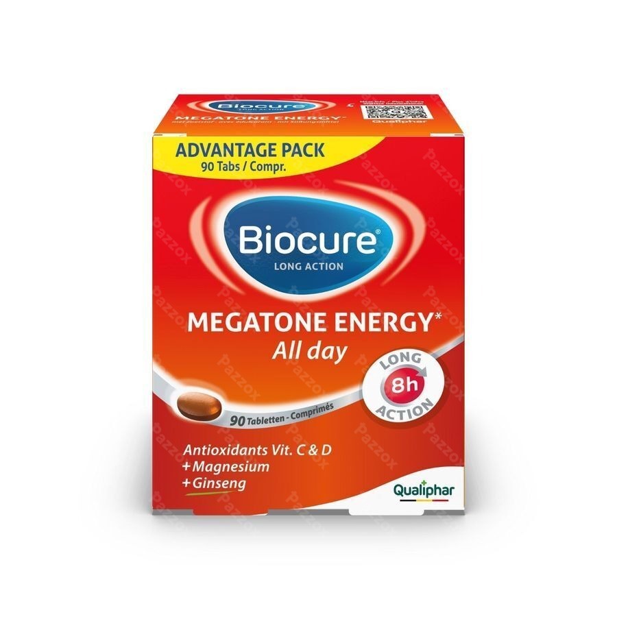 Biocure Long Action Megatone Energy 90 Tabletten